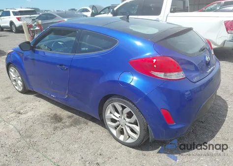 2013 Hyundai Veloster Base W/Black from USA, damaged, VIN KMHTC6AD1DU173061